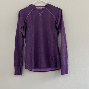 Purple Nike Dri-fit long sleeve